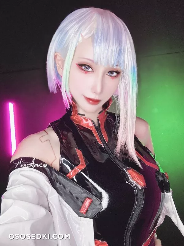 Hane Ame 雨波写真 – Cyberpunk Lucy - 30
