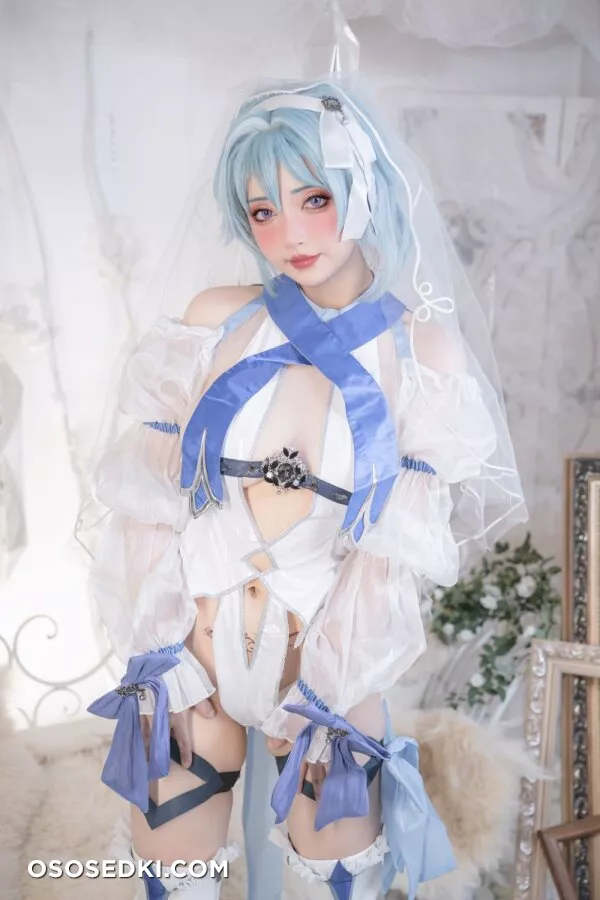 爆机少女喵小吉 Nekokoyoshi &amp;云烧 - 原神花嫁：优菈&amp;甘雨 Eula &amp; Ganyu (Genshin Impact) - 22