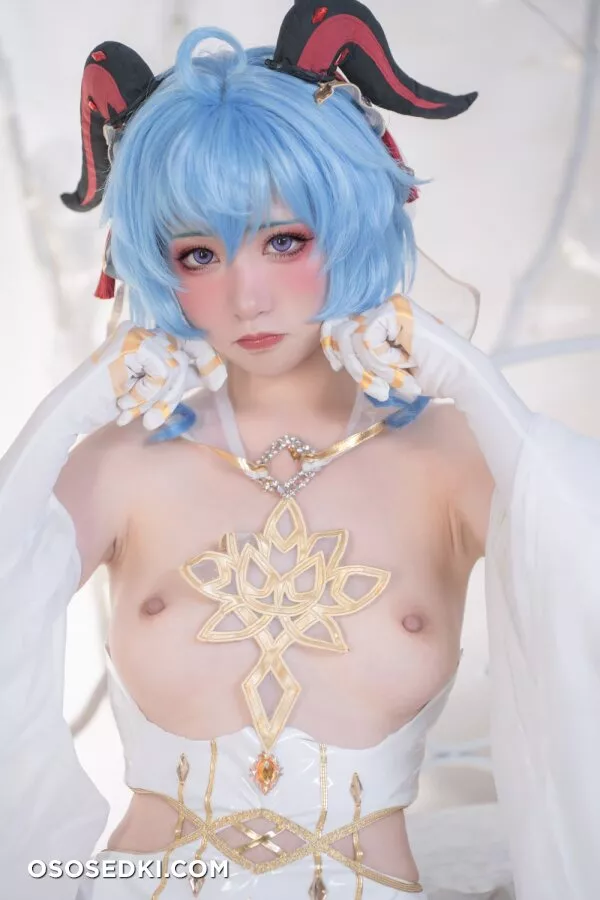 爆机少女喵小吉 Nekokoyoshi &amp;云烧 - 原神花嫁：优菈&amp;甘雨 Eula &amp; Ganyu (Genshin Impact) - 38