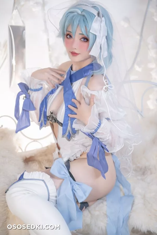 爆机少女喵小吉 Nekokoyoshi &amp;云烧 - 原神花嫁：优菈&amp;甘雨 Eula &amp; Ganyu (Genshin Impact) - 6