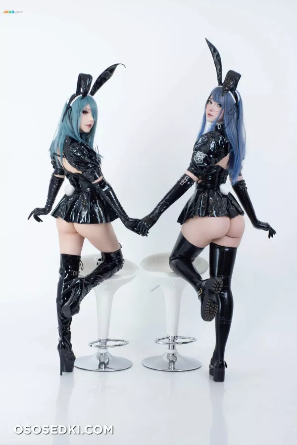 Candy_Ball – Latex Bunny Twins - 4
