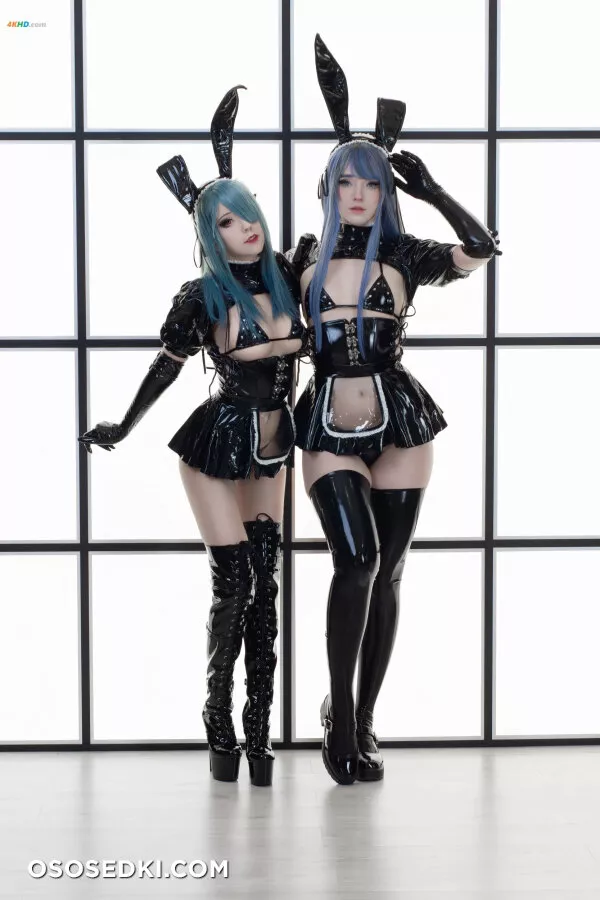 Candy_Ball – Latex Bunny Twins - 8
