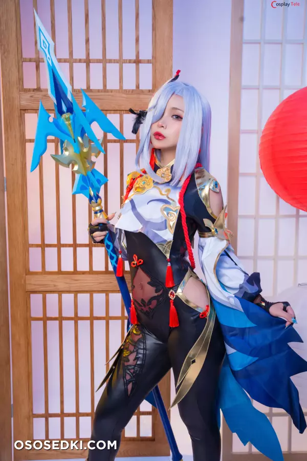 Umeko J cosplay Shenhe - Genshin Impact - 11