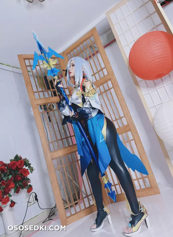 Umeko J cosplay Shenhe - Genshin Impact - 127