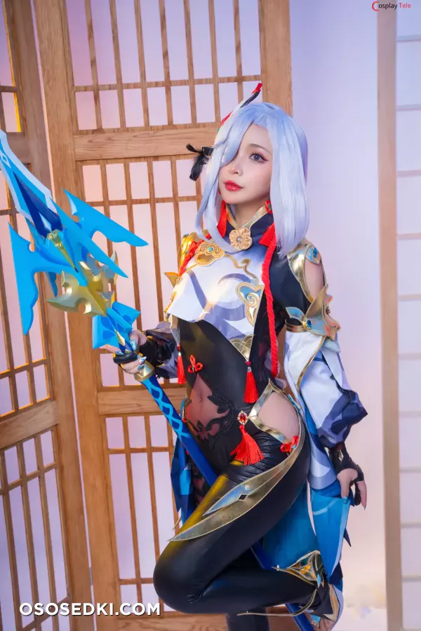 Umeko J cosplay Shenhe - Genshin Impact - 13