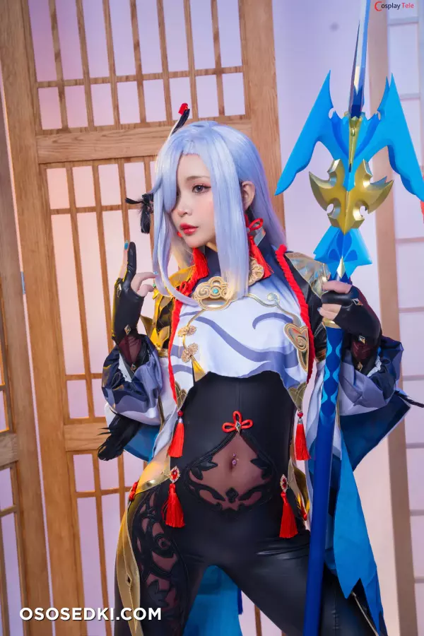 Umeko J cosplay Shenhe - Genshin Impact - 14