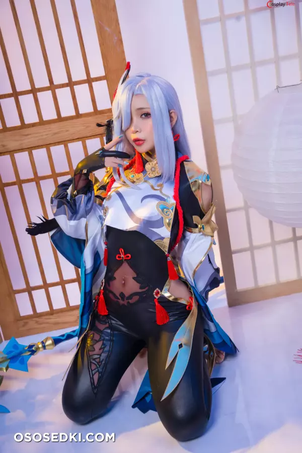 Umeko J cosplay Shenhe - Genshin Impact - 16
