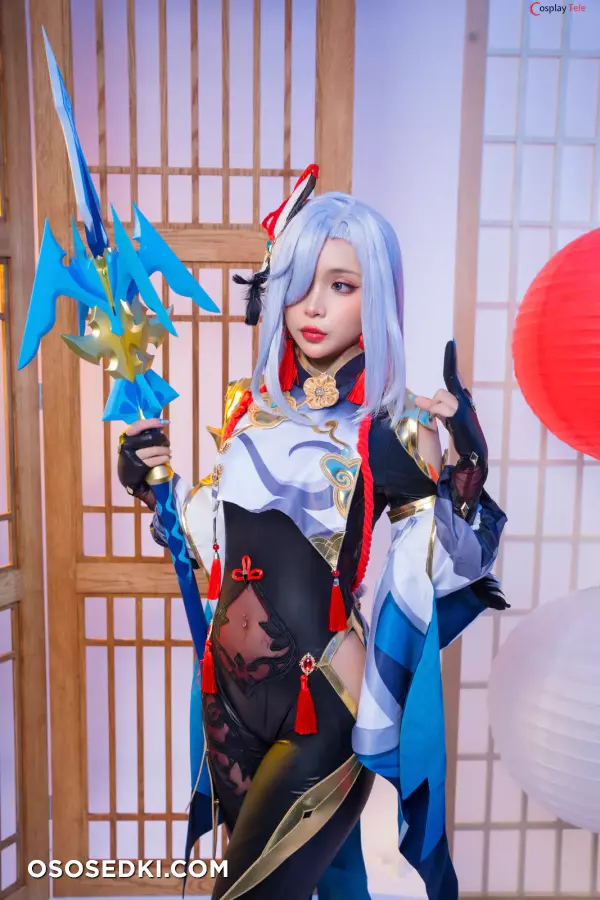 Umeko J cosplay Shenhe - Genshin Impact - 8