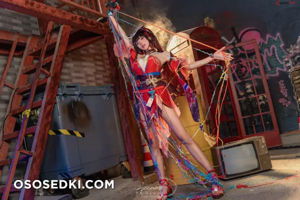 咬一口兔娘ovo (Yaokoututu) cosplay Sparkle (Hanabi) - Honkai:Star Rail - 9
