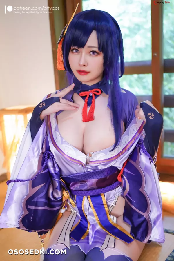 Arty Huang (Arty亚缇) cosplay Raiden Shogun - Genshin Impact - Part 2 - 7
