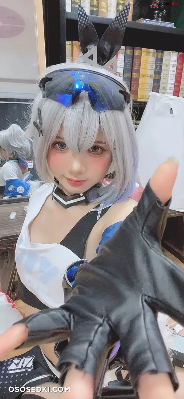 PoppaChan cosplay Silver Wolf - Honkai:Star Rail - 62