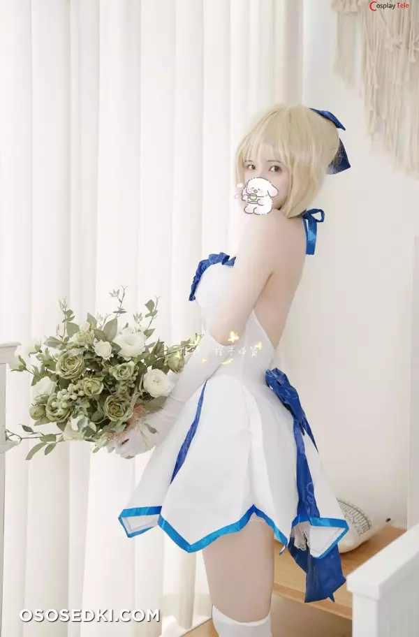 Chengzimiaoj (橙子喵酱) cosplay Saber - Fate/Grand Order - 16