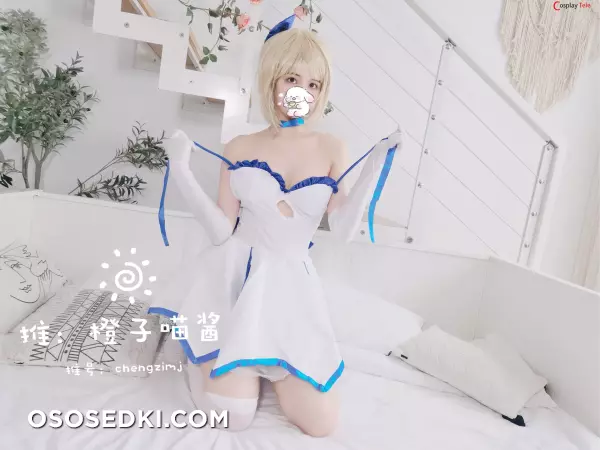 Chengzimiaoj (橙子喵酱) cosplay Saber - Fate/Grand Order - 6