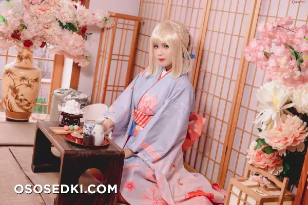 Pyoncos (ピオン) cosplay Saber Kimono - Fate/Grand Order - 1