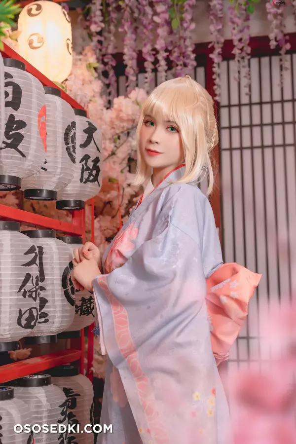 Pyoncos (ピオン) cosplay Saber Kimono - Fate/Grand Order - 8