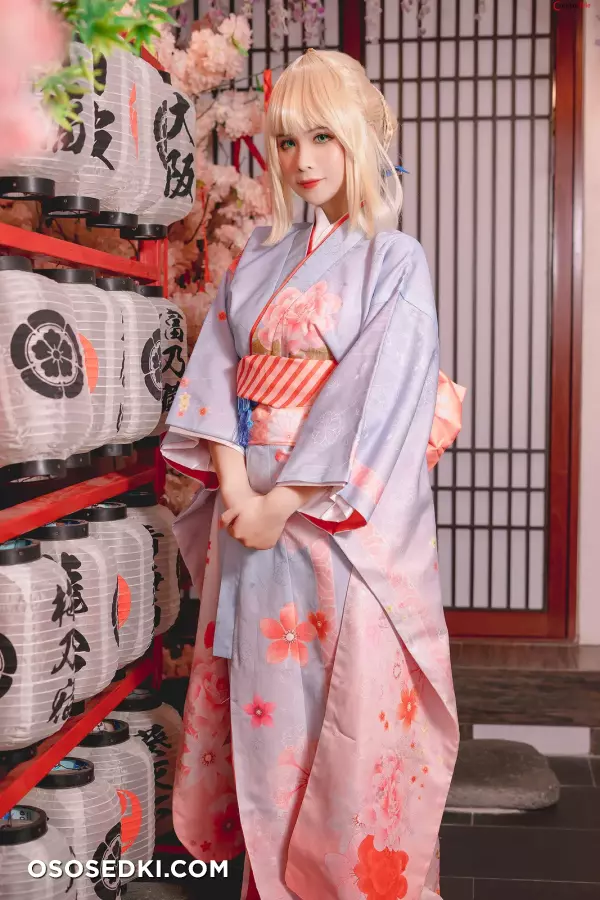 Pyoncos (ピオン) cosplay Saber Kimono - Fate/Grand Order - 9