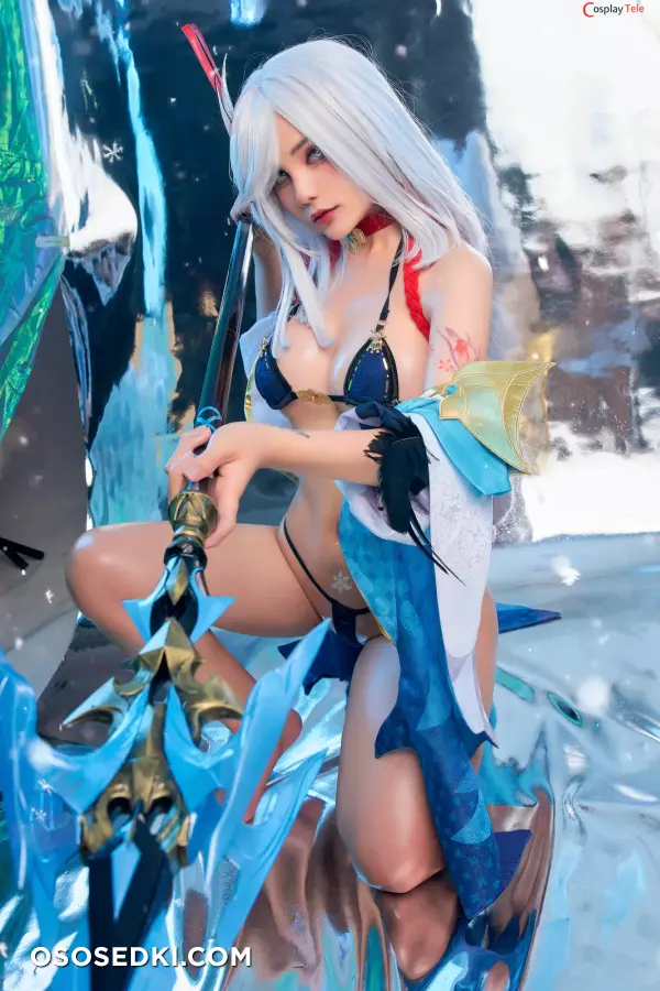 Joyce (Joyce Lin2x) cosplay Shenhe - Genshin Impact - 40