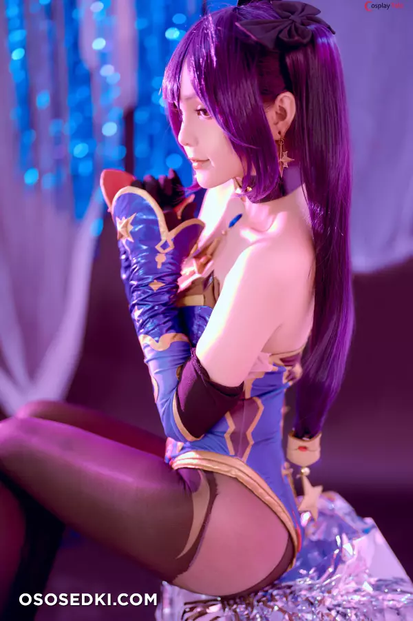 Joyce (Joyce Lin2x) cosplay Mona - Genshin Impact - 28