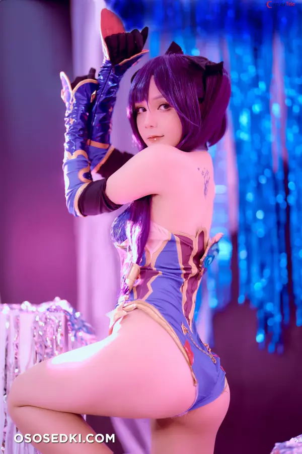 Joyce (Joyce Lin2x) cosplay Mona - Genshin Impact - 31