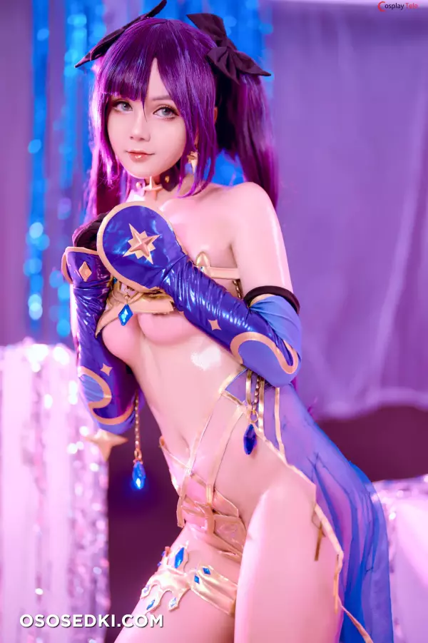 Joyce (Joyce Lin2x) cosplay Mona - Genshin Impact - 7