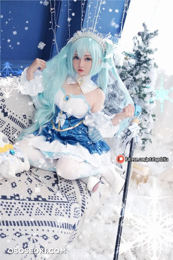 Potato Godzilla NO.026 Snow Miku 1 - 7