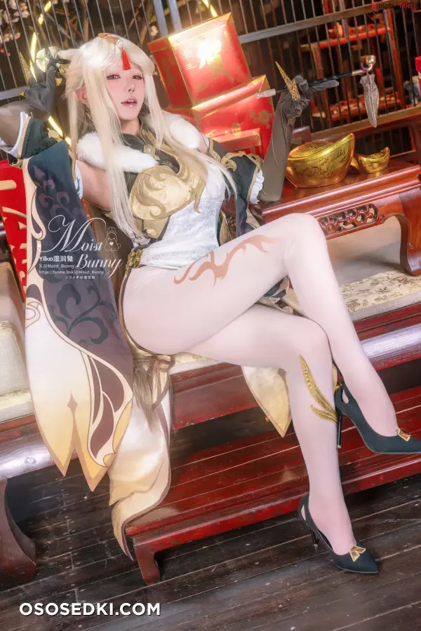 咬一口兔娘ovo (Yaokoututu) cosplay Ningguang - Genshin Impact - 15