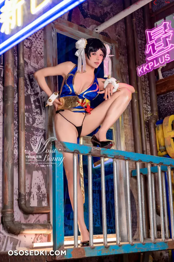 咬一口兔娘ovo (Yaokoututu) cosplay Chun Li Blossom Cheongsam - Street Fighter - 47