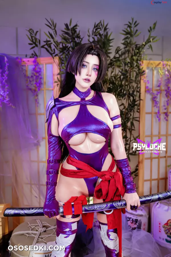Byoru (ビョル) cosplay Psylocke - X-Men - 46