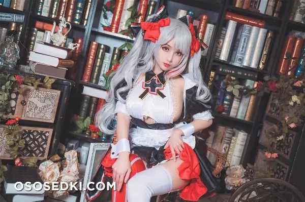 Rioko. Prinz Eugen. Azur Lane. Maid - 9