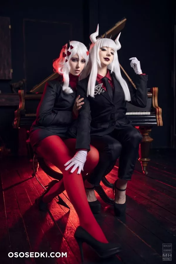 Mikomi Hokina & Gumiho Hannya. Lucifer & Modeus. Helltaker - 3