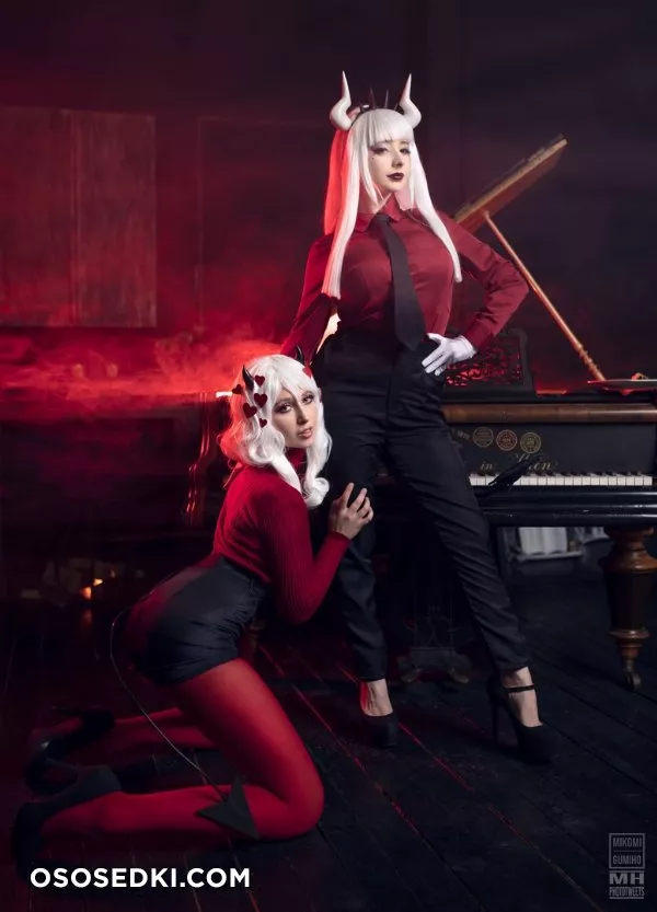 Mikomi Hokina & Gumiho Hannya. Lucifer & Modeus. Helltaker - 10