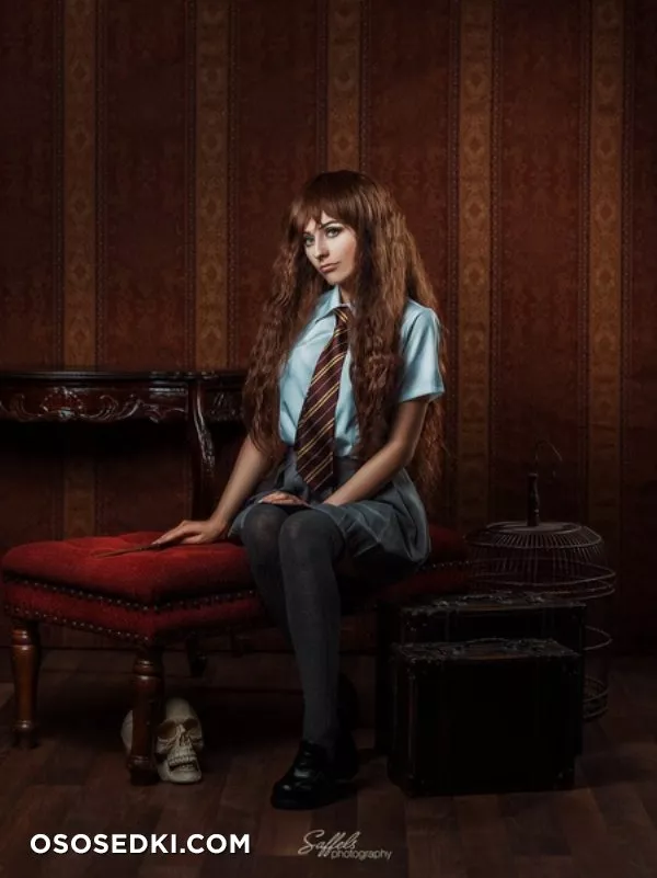 Rolyatistaylor. Hermione. Red Lingerie. Harry Potter - 22