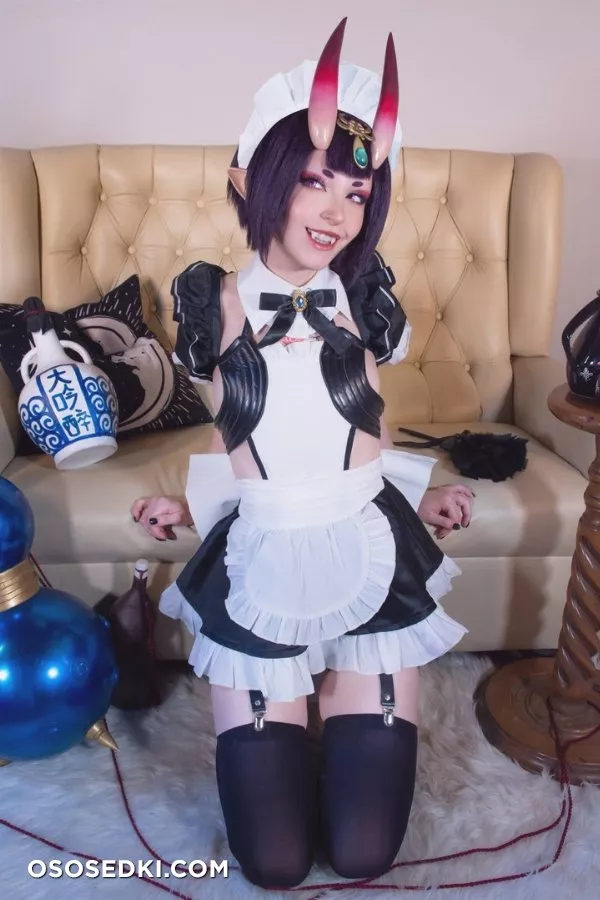 Maid Shuten Douji by ShiroKitsune - 2