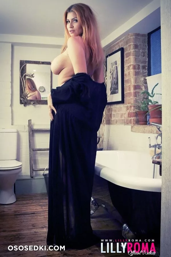 Lilly Roma - Black Shawl Nude - 9