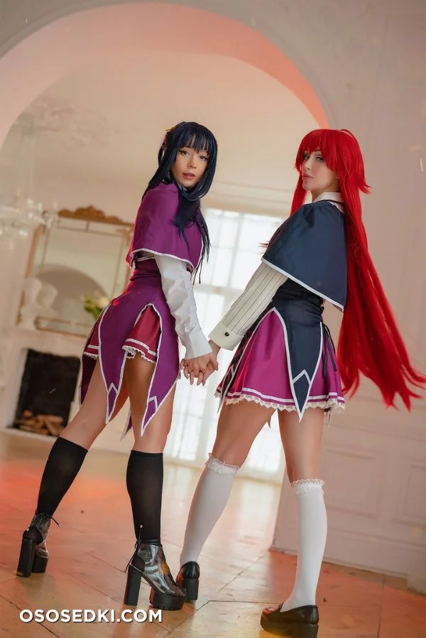 Rias Gremory and Akeno - High School DxD nude. Onlyfans, Patreon, Fansly leaked 14 nude photos and videos