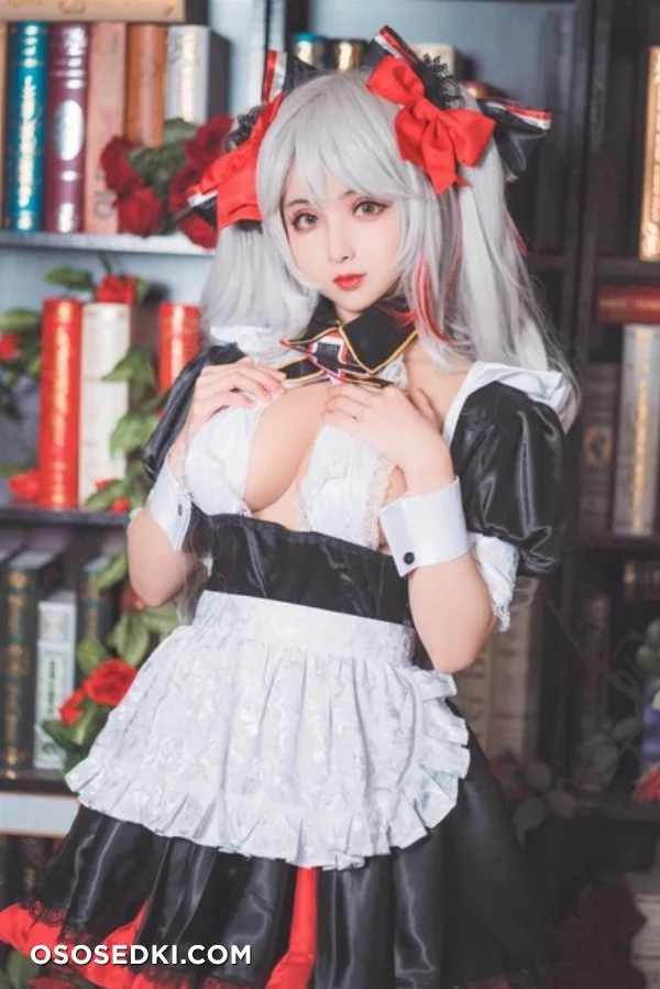 Rioko. Prinz Eugen. Azur Lane. Maid nude. Onlyfans, Patreon leaked 20 nude photos and videos